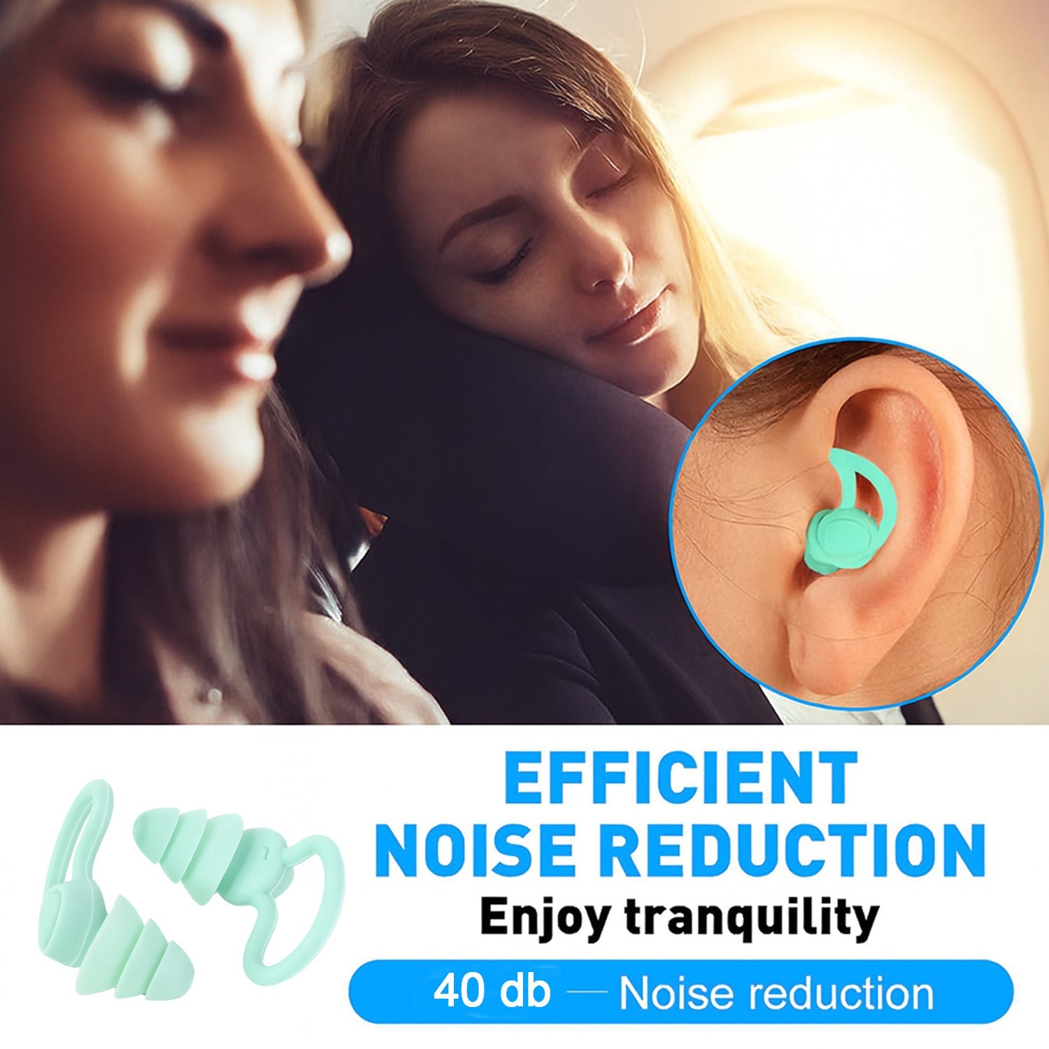 Premium Silicone Earplugs Premium Silicone Earplugs